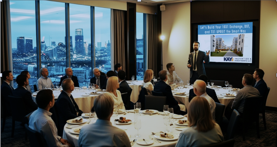 Kay Properties Invites Accredited Investors to Exclusive 1031 Exchange Dinner Symposiums Across the Country During June and July, 2026 in Orange County, NorCal, and Washington DC