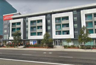 A 264-unit mixed-use residential and retail building at 1901 E. First Street in Santa Ana