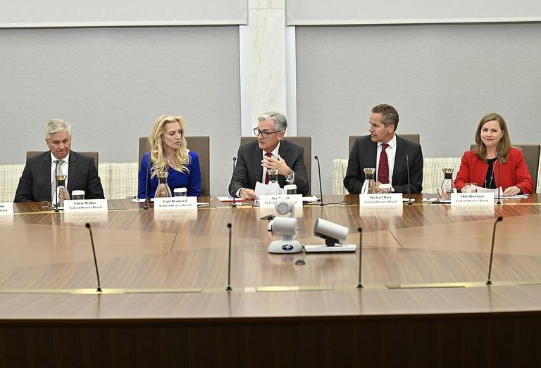 Governor Waller, Vice Chair Brainard, Chair Powell, Vice Chair for Supervision Barr and Governor Bowman at Fed Listens: Transitioning to the Post-pandemic Economy — From September 2022