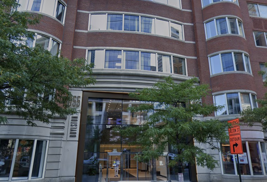 An entity linked to Qatar-based Ezdan Holding Group acquired 855 Boylston St. for $99.5M.