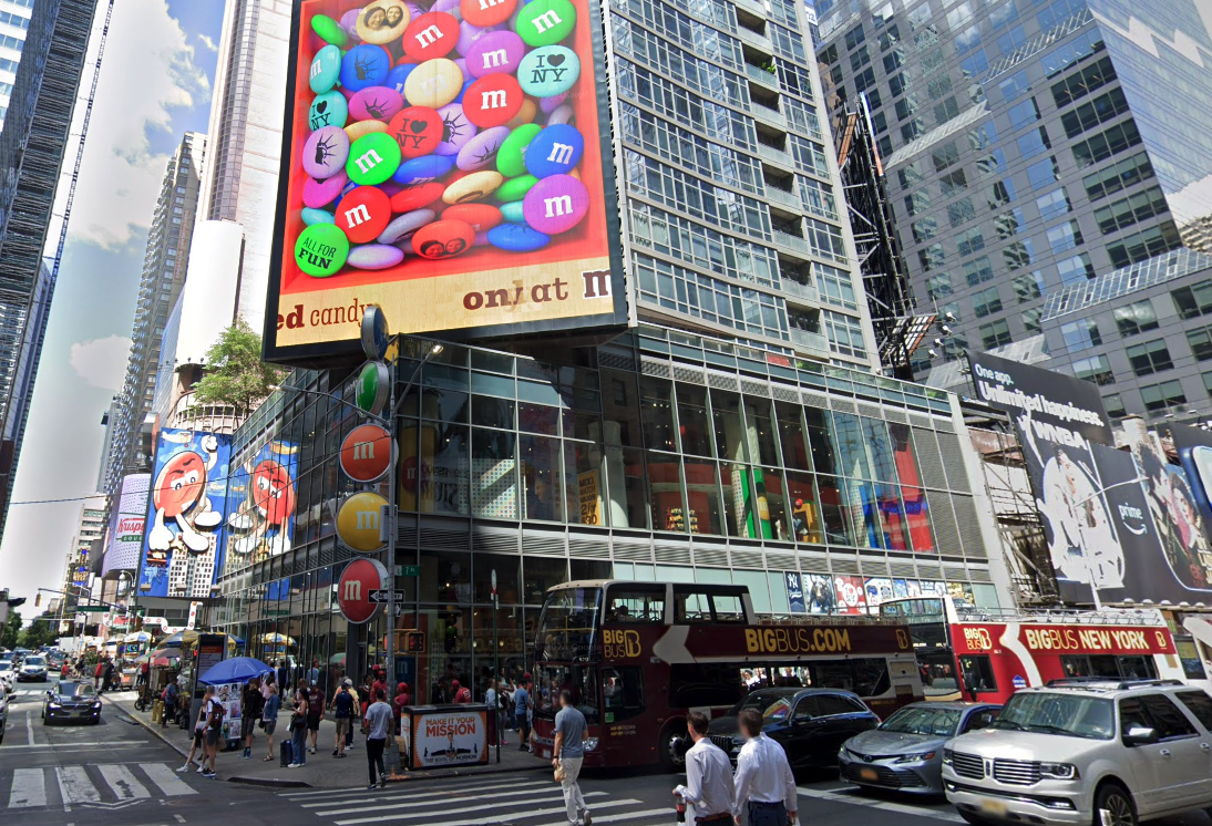 Paramount Group owns 13M SF of CRE in New York and San Francisco, including a stake in the M&M World store in Times Square.