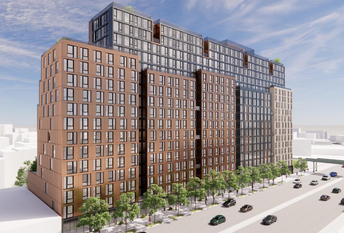 Douglaston Development's rendering for 1057 Atlantic Ave., which may be one of the last properties built using the now-expired 421-a tax break.