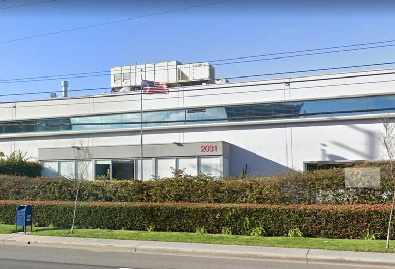 Industrial creative office building at 2031 East Mariposa Ave. in El Segundo
