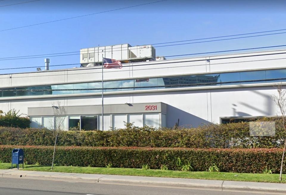 Industrial creative office building at 2031 East Mariposa Ave. in El Segundo