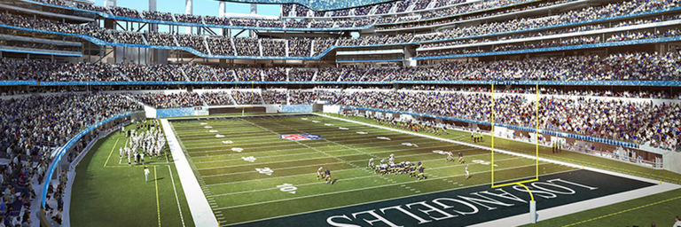 Rendering of Inglewood NFL Stadium 