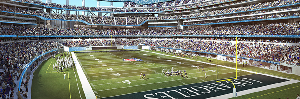 Rendering of Inglewood NFL Stadium
