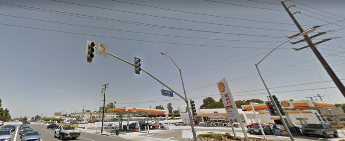 Lomita and Crenshaw Boulevards in Torrance, Calif.