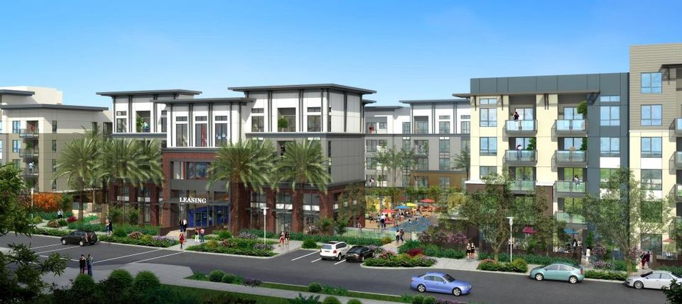Rendering of A-Town in Anaheim, CA