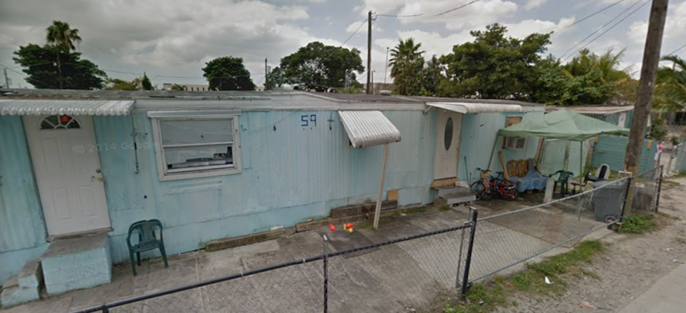 Palm Lakes Trailer Park in Miami