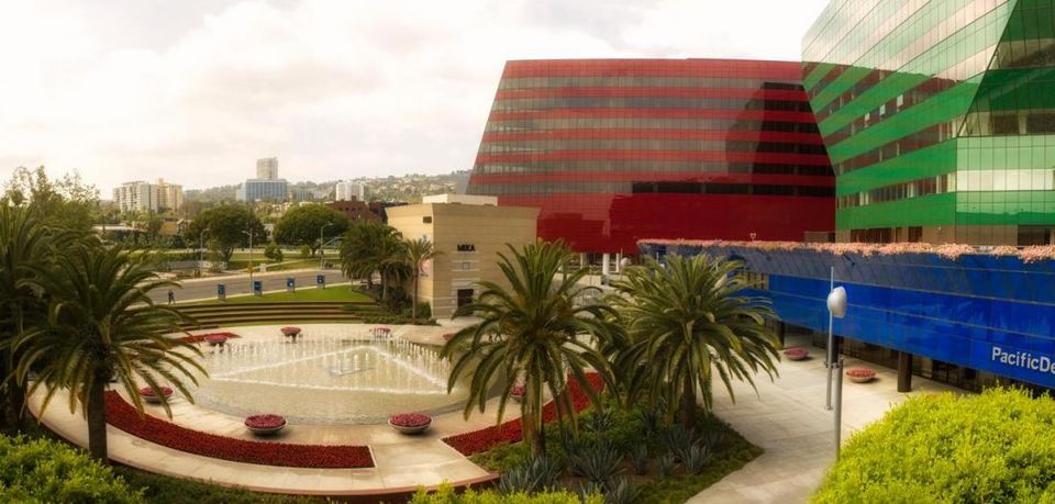 Pacific Design Center's RedBuilding in West Hollywood, CA