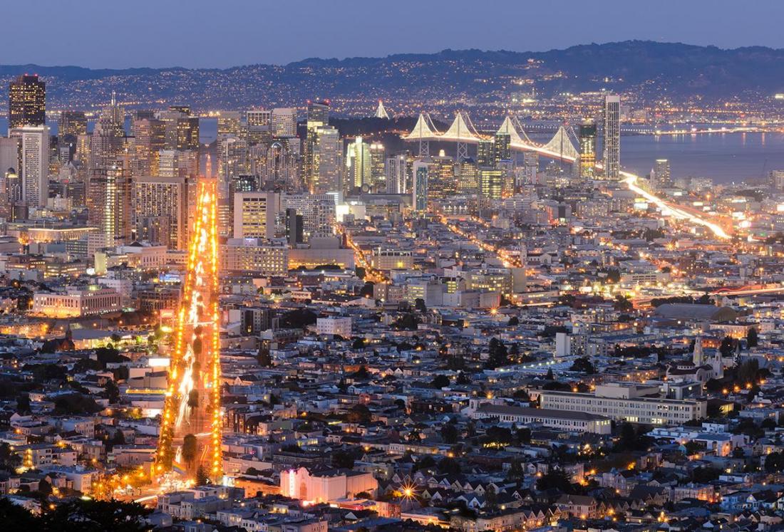 San Francisco from Twin Peaks 