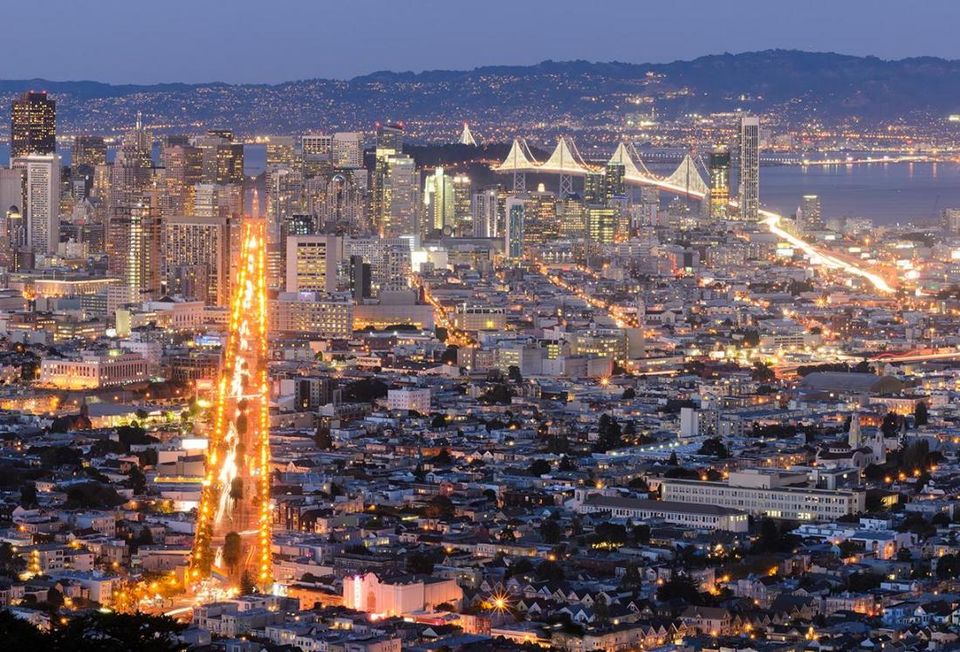 San Francisco from Twin Peaks 
