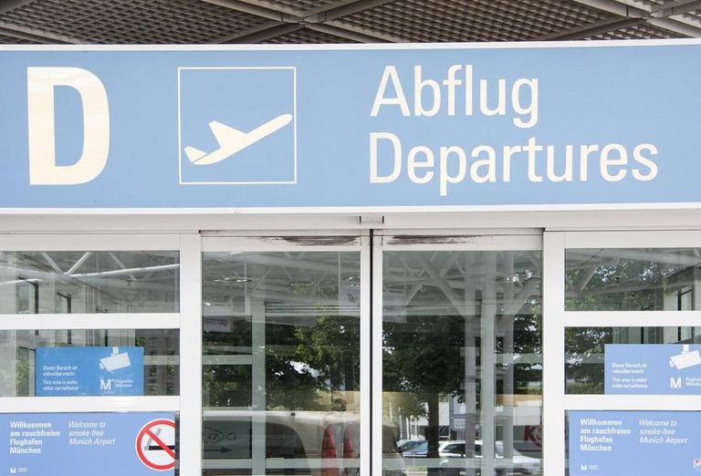 Munich airport Germany