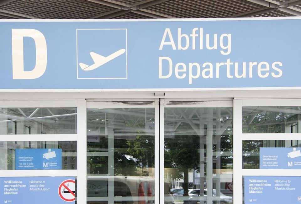 Munich airport Germany