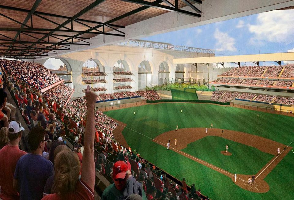The Texas Rangers today announced that HKS, Inc. has been selected to design the new ballpark to be built in Arlington. The new ballpark, which is being built as a public-private partnership between the City of Arlington and the Rangers, will not only be the team’s new home but also a multipurpose sports and entertainment venue that will include capabilities for hosting high school, college and international sports as well as entertainment tours. A nationally renowned sports and entertainment design firm, which has its main headquarters in Dallas, HKS served as architect of record on The Ballpark in Arlington (now Globe Life Park in Arlington), which opened in 1994.