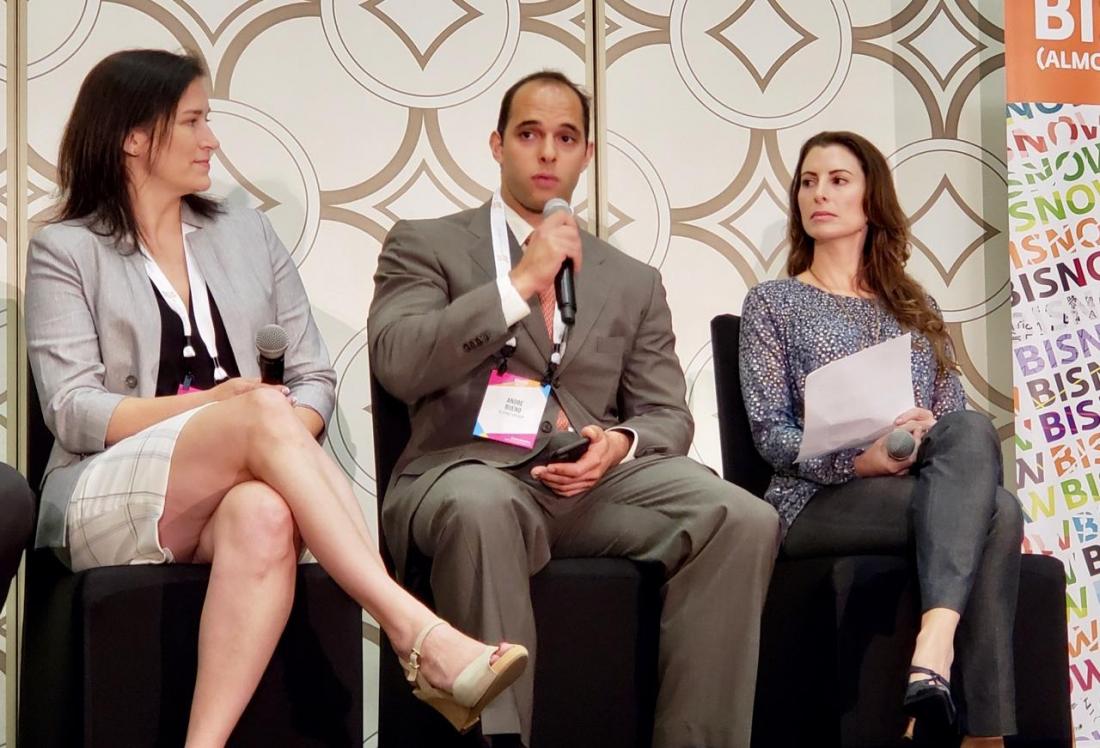 The Pacific Cos.' Mindy Rex, Bueno Group's Andre Bueno and Align Finance Partners' Dani Evanson The Pacific Cos.' Mindy Rex, Bueno Group's Andre Bueno and Align Finance Partners' Dani Evanson discuss affordable housing at BMAC SoCal at the JW Marriott in Los Angeles.