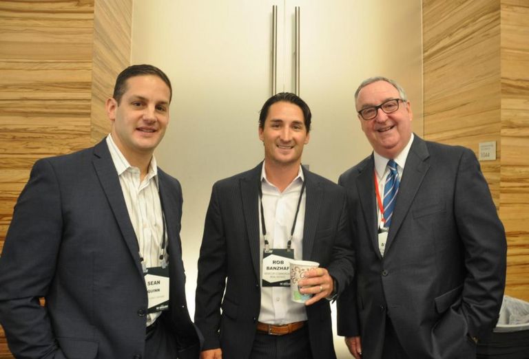 Black Forest Ventures' Sean Quinn, Newcor's Rob Banzhaf andThe Woodlands Area Economic Development Partnership's Gil Staley 