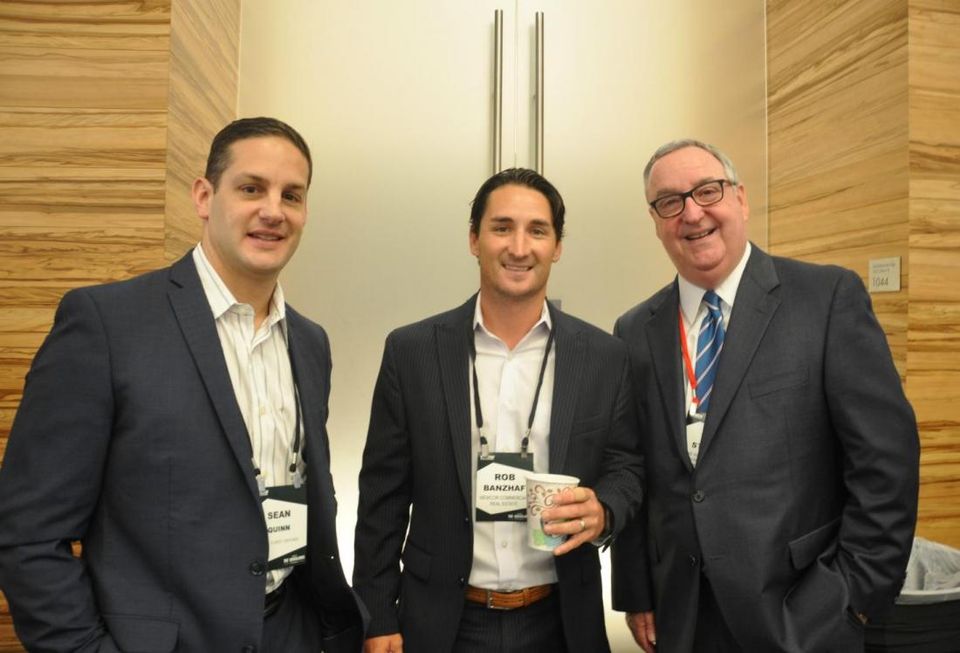 Black Forest Ventures' Sean Quinn, Newcor's Rob Banzhaf andThe Woodlands Area Economic Development Partnership's Gil Staley