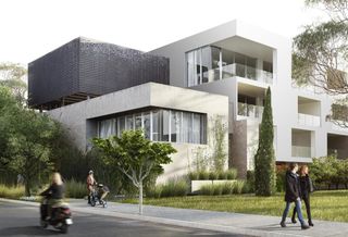 Darmos Properties is developing the four-story, 37K SF 25-unit property at 838 N. Kings Road in West Hollywood.
