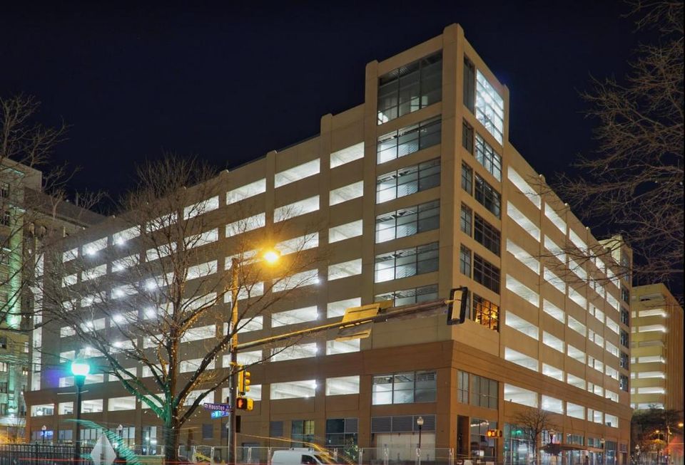 Adolfson & Peterson Construction completed a parking garage in Downtown Fort Worth named Cowtown Place. JLL’s Jon Vidaurri served as the program manager and Woodbranch Investments served as the developer, which includes a 313K SF, 9-level structured parking garage with 26K SF of retail space on the ground floor.