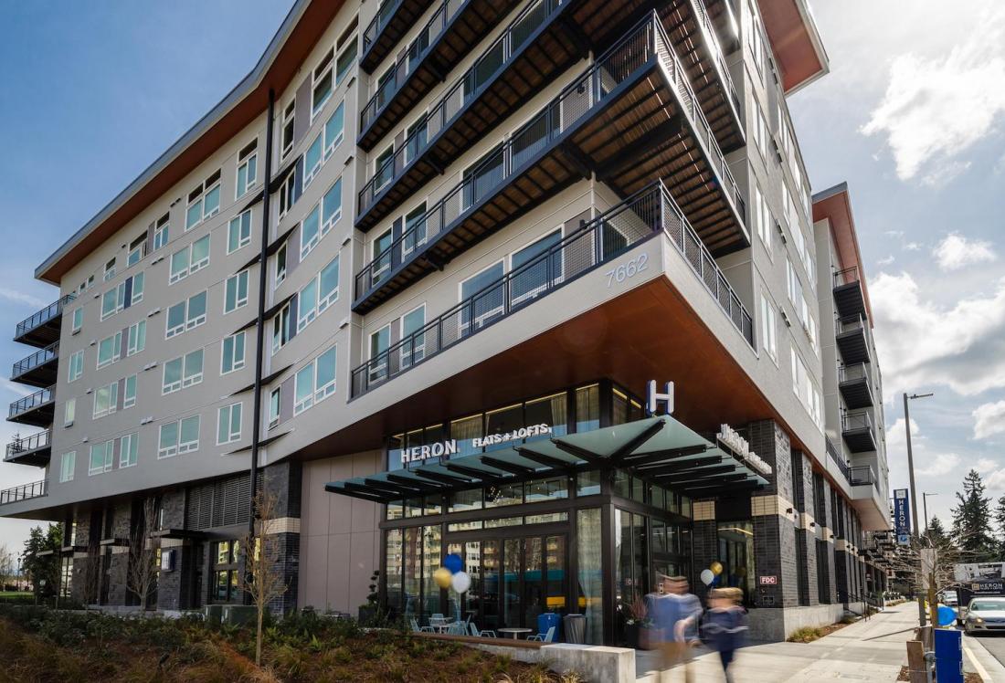 Heron Flats + Lofts Opens In Redmond