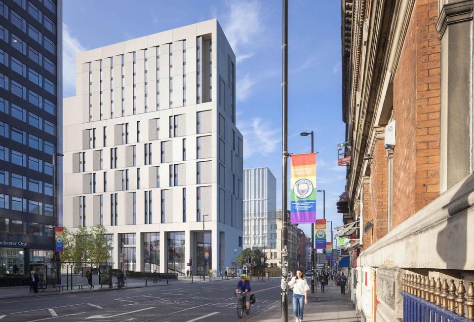 New Dalata hotel planned for 55 Portland Street which will result in a new 329-bed hotel and around 140 new jobs.