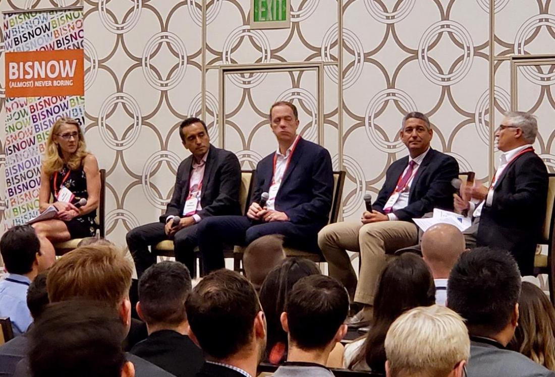 Sheppard Mullin’s Pam Westhoff, CohnReznick’s Rony Rodriguez, USC Sol Price Center for Social Innovation Gary Painter, Strategic Realty Holdings Eddie Lorin and Kosmont Cos. Larry Kosmont