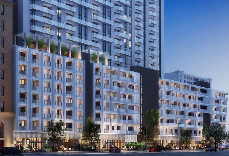 Barry Shy's proposed 601 Main Street project in downtown LA.