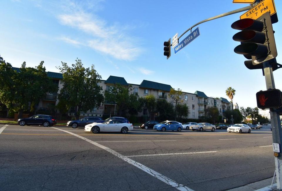 Lion Real Estate acquired three multifamily apartments including this 105-unit apartment at 4355 Sepulveda Blvd. in Sherman Oaks.