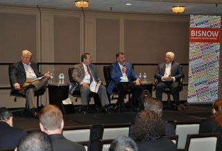 IMS Worldwide Vice President Steve Schellenberg, JLL Senior Vice President John Talhelm, Palmer Logistics President Brett Mears, Newmark Knight Frank Senior Managing Director Rob Stillwell