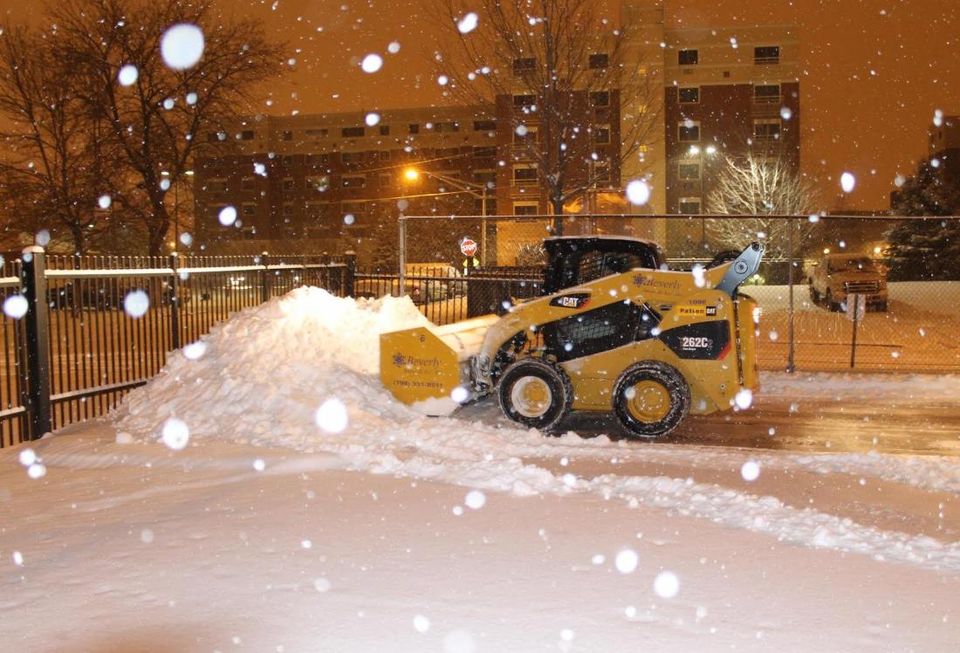 snow bulldozer