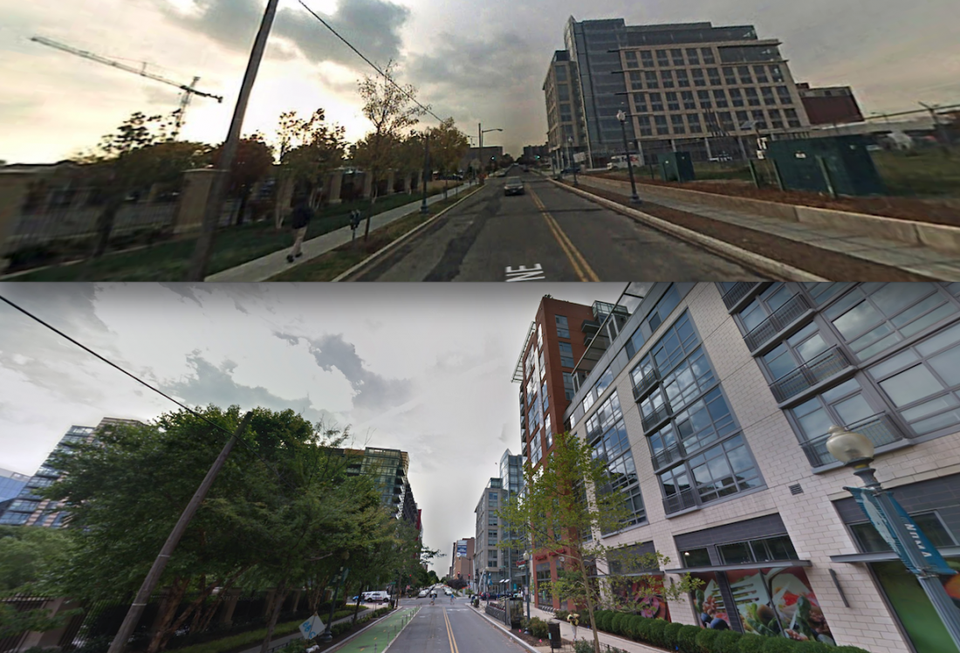 NoMa November 2007 and July 2017