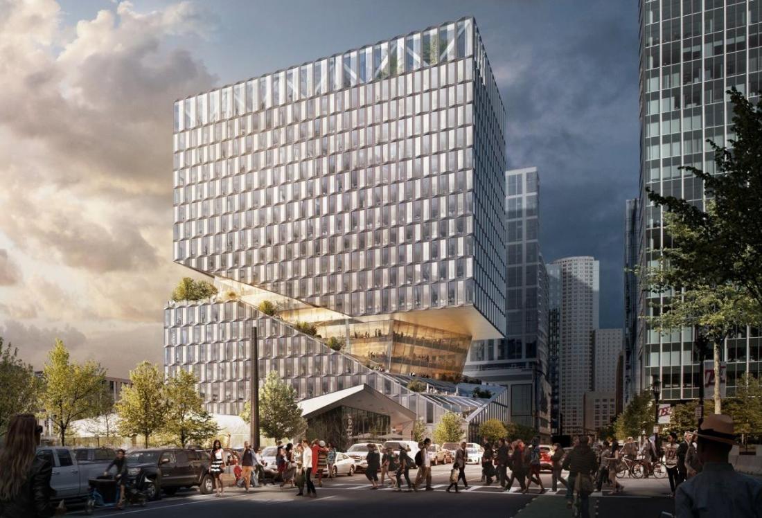 WS Development Office Tower Slices Through Bland Design Criticism In Seaport