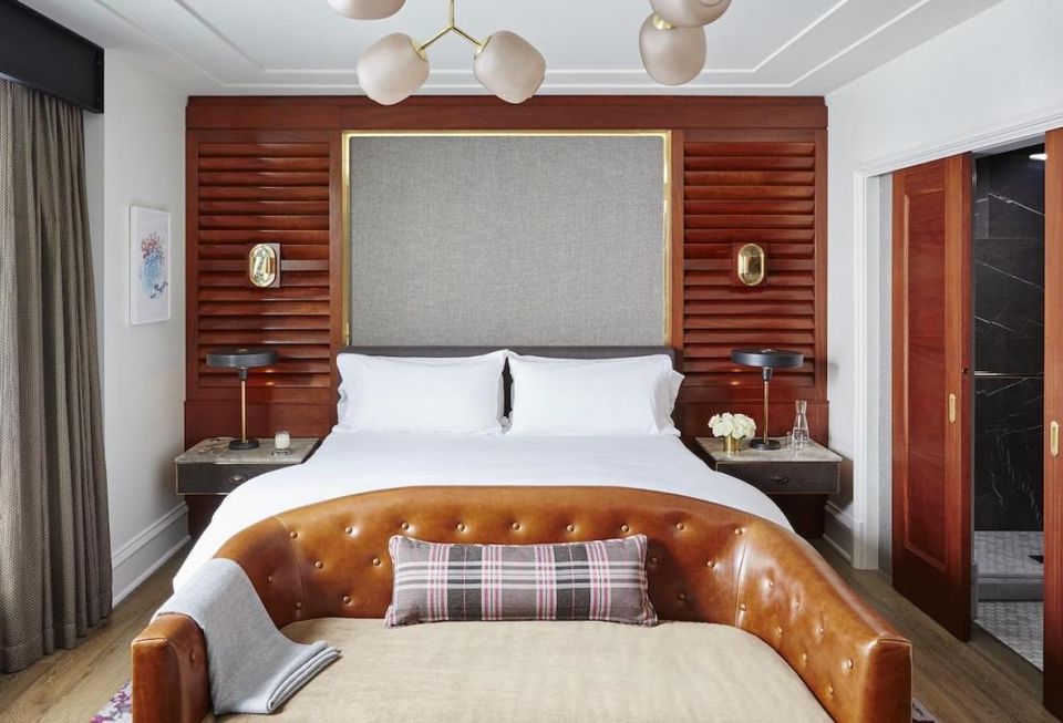 Patrick Sutton Design fashioned the hotel's interiors