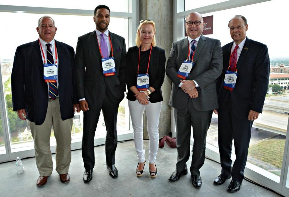 Bright Realty President and COO Eric StanleyKaizen Development Partners Managing Partner and CEO Derrick EversGaedeke Group CEO Sabine Gaedeke StenerAltera Development Principal Mike KennedyModerator: McKinney EDC President and CEO Darrell Auterson