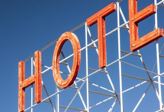 Hotel sign