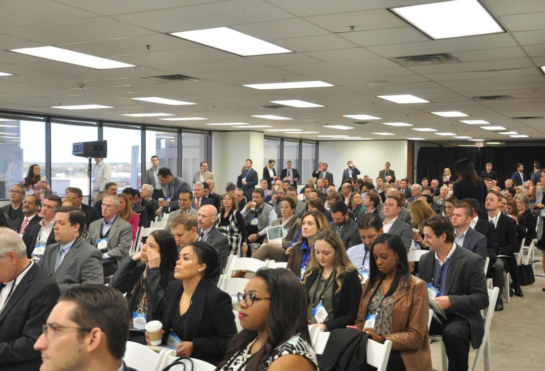 The crowd at Bisnow's Northwest Houston State Of The Market