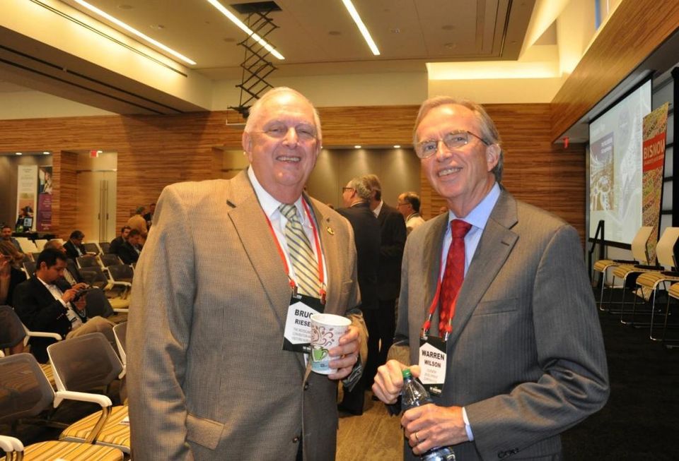 The Woodlands Convention and Visitors Bureau's Bruce Rieser and Coventry Development Corporation's Warren Wilson