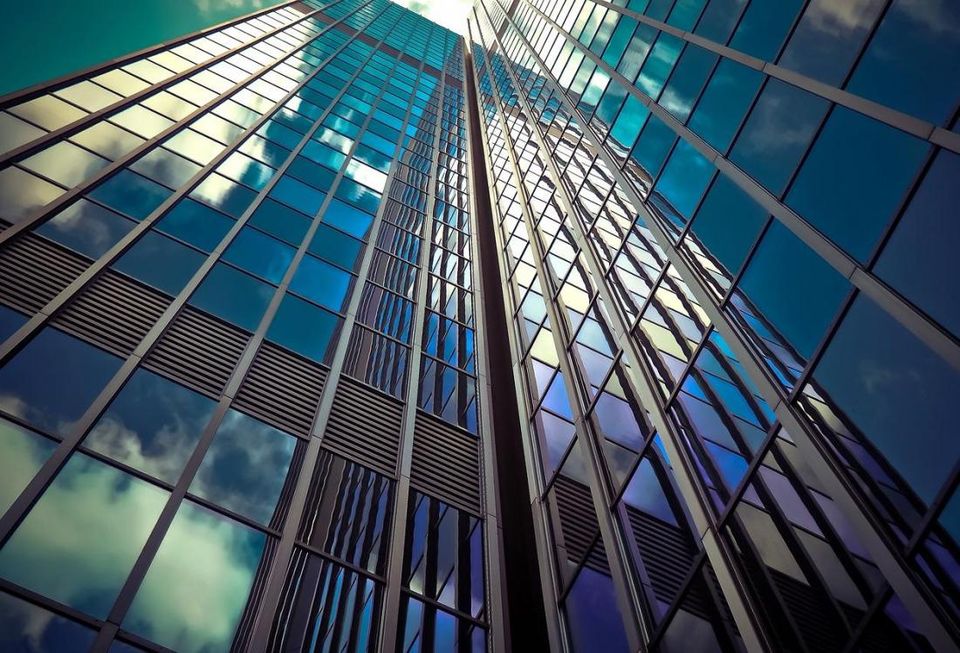 Office building, skyscraper