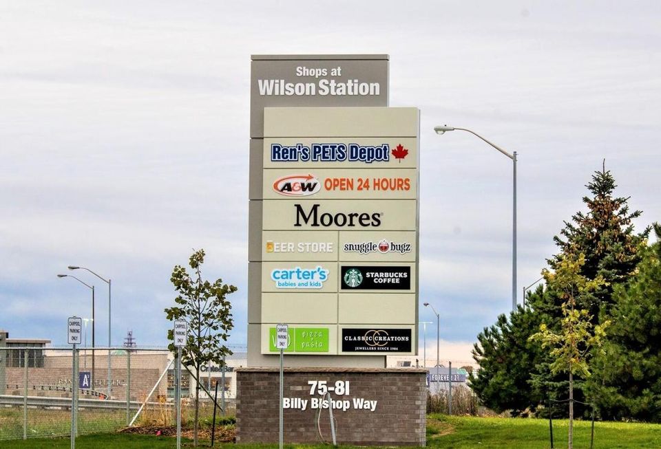 Build Toronto Shops At Wilson Station 75 Billy Bishop Way