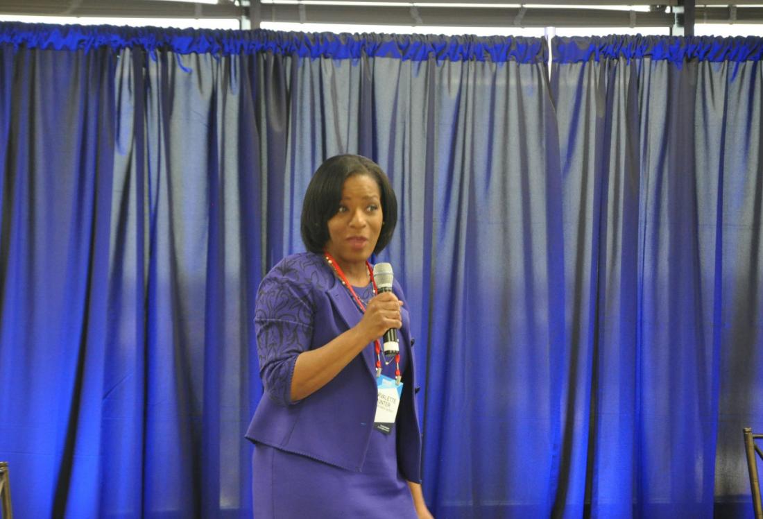 Near Northwest District Board Member Marvalette Hunter Near Northwest District Board Member Marvalette Hunter