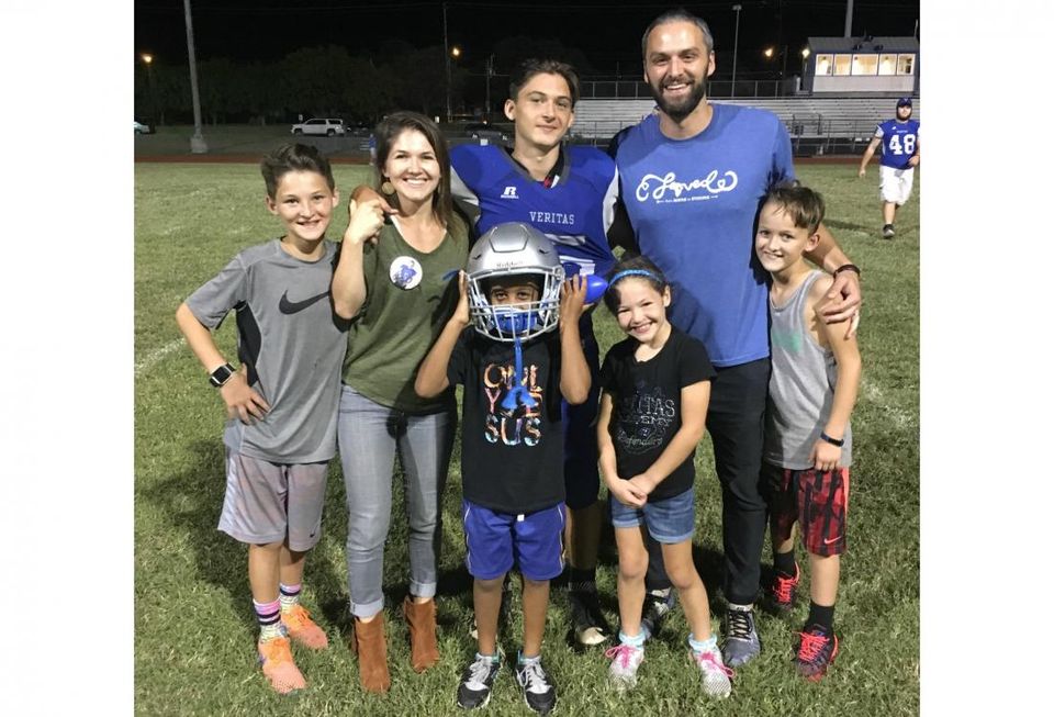 Adam Zimel with family