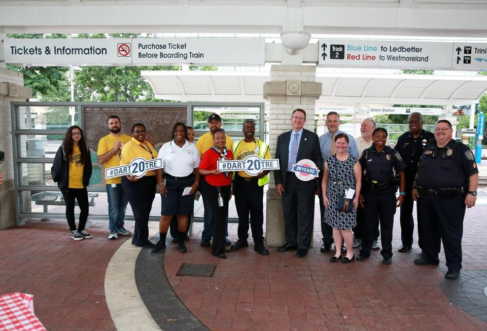 Dallas Area Rapid Transit (DART) 20th anniversary