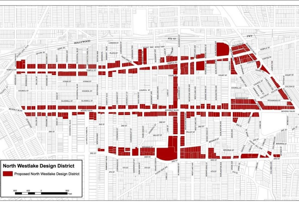 City of Los Angeles Planning Department's North Westlake Design District plan for Historic Filipinotown in Los Angeles.