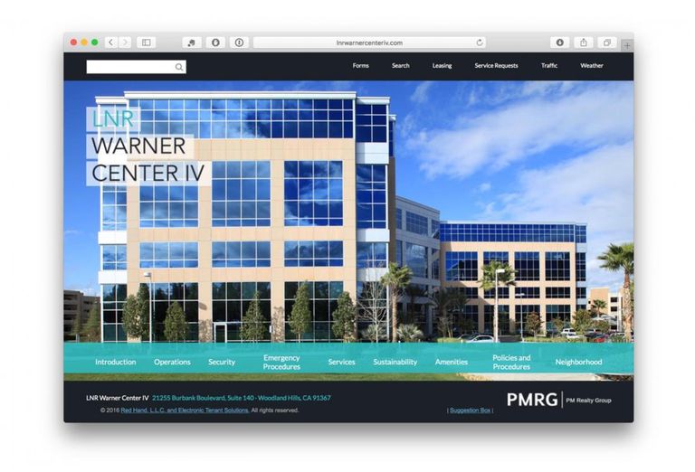 LNR Warner Center IV is an example of a building that communicates seamlessly with its management team via ETS software.