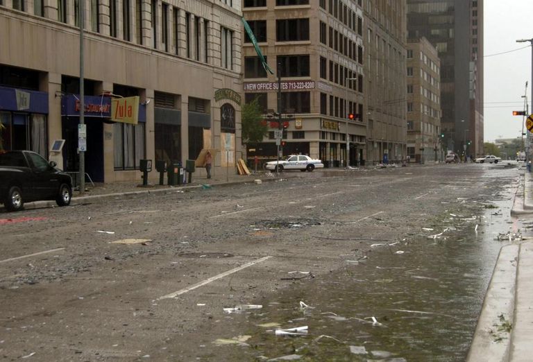 Hurricane Damage Houston