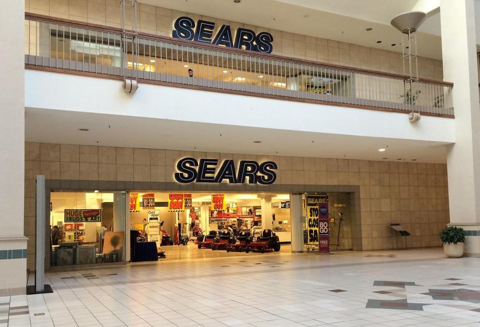 A Sears store at Eastridge Mall in Gastonia, North Carolina