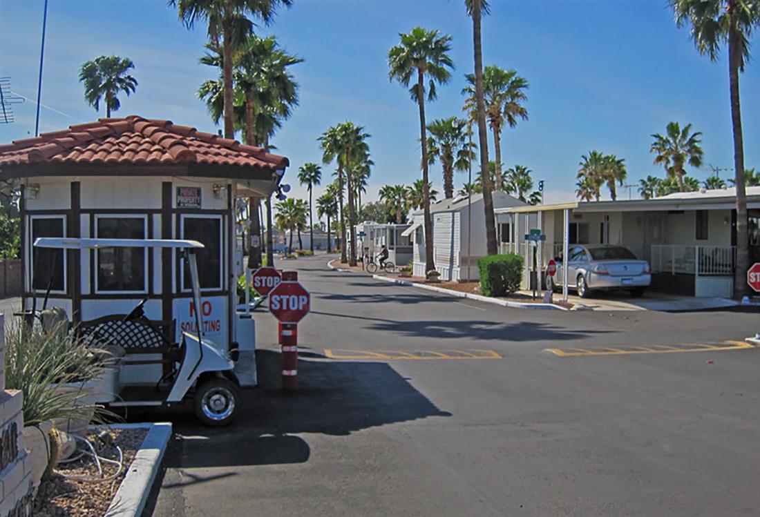 A modern mobile home park in Apache Junction, Arizona