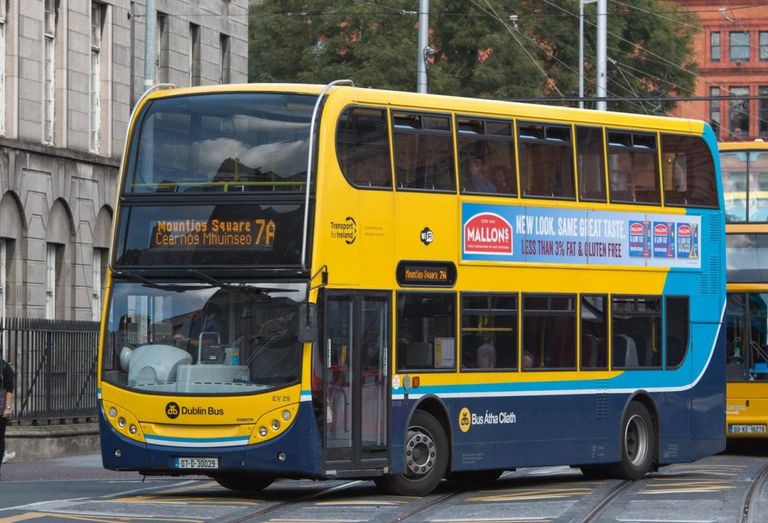Dublin bus public transport ireland