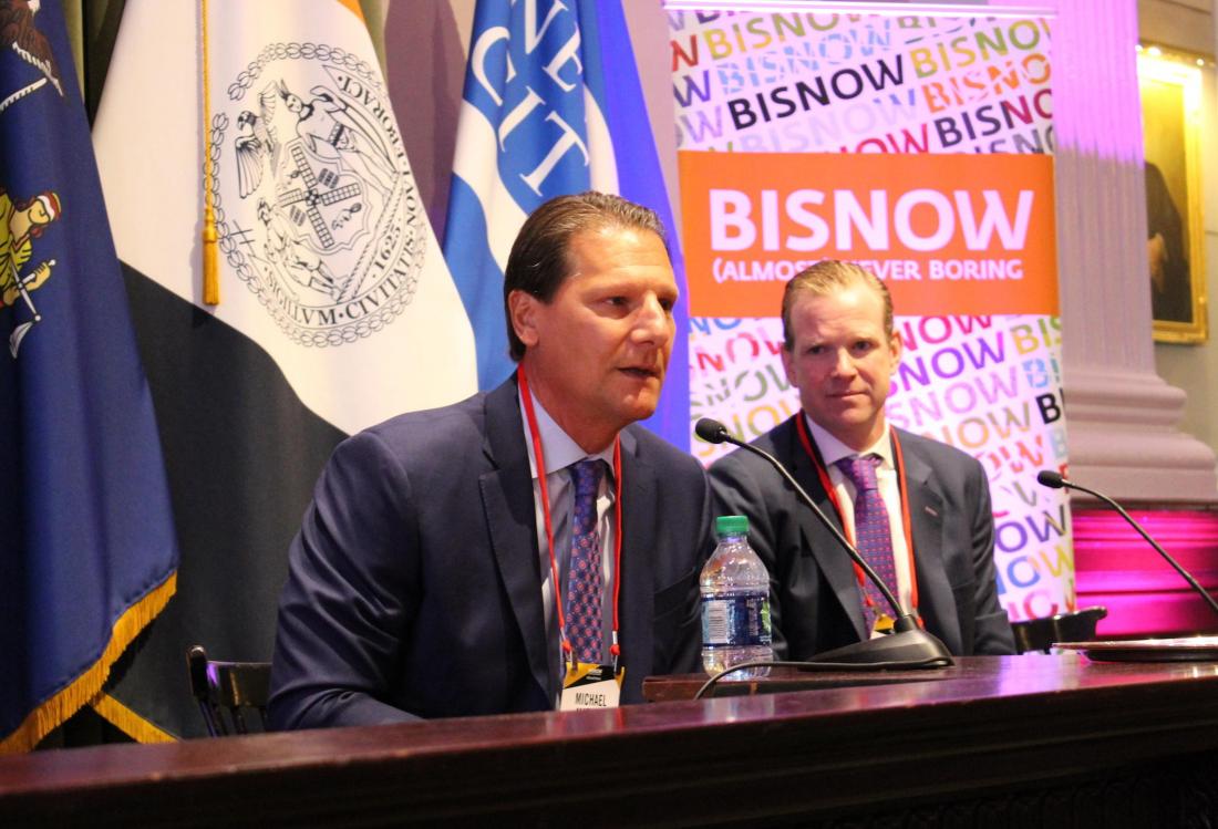 RXR Realty President and Chief Financial Officer Michael Maturo and Avison Young principal and head of Tri-State Investment Sales James Nelson